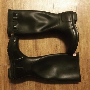 Black Hunter Rain Boots SIZE 8